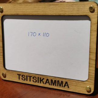 Laser Cut And Personalised Photo Frame 160mm x 100mm