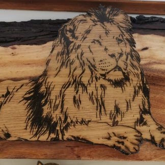 Art Board Big 5 Lion
