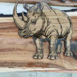 Art Board Big 5 Rhino