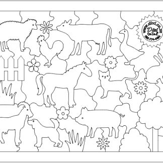 Farm Animal Challenge Puzzle