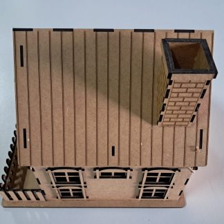 House Puzzle With Hinged Roof