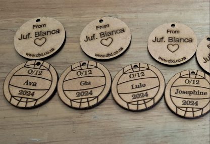 Netball Disks Personalised